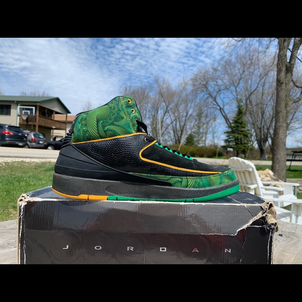 Jordan 2 Doerenbecher “Peacock” - Picture 2 of 9